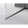 Mexen Line-B profil de pente pour verre 120 cm gauche, noir - 187004120L