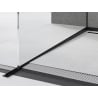 Mexen Line-B réglette de pente pour verre 180 cm gauche, noir - 187004180L