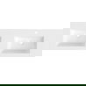 Mexen Otis lavabo encastré double 141 x 46,5 cm, blanc brillant - 25181400D