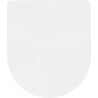 Mexen abattant de toilette à fermeture lente, slim, duroplast, blanc brillant - 39224000