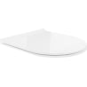 Mexen siège de toilette à fermeture lente, duroplast, Blanc - 39050100