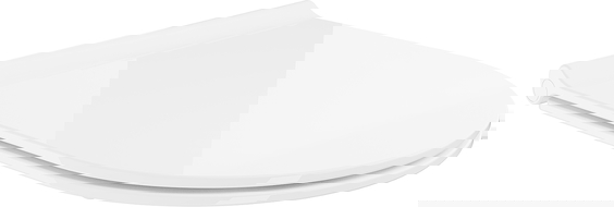 Mexen siège de toilette à fermeture lente, duroplast, Blanc - 39050100