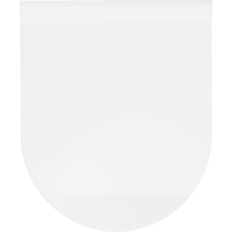 Mexen abattant slim à descente amortie, duroplast, blanc brillant - 39050100