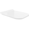 Mexen siège de toilette à descente lente slim, duroplast, blanc brillant - 39070100