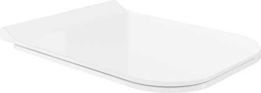 Mexen siège de toilette à descente lente slim, duroplast, blanc brillant - 39070100