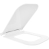 Mexen siège de toilette à descente lente slim, duroplast, blanc brillant - 39070100