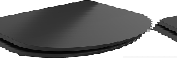 Mexen abattant de toilette à descente progressive slim, duroplast, noir mat - 39224085