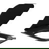 Mexen Teo abattant slim à descente progressive, duroplast, noir brillant - 39851085