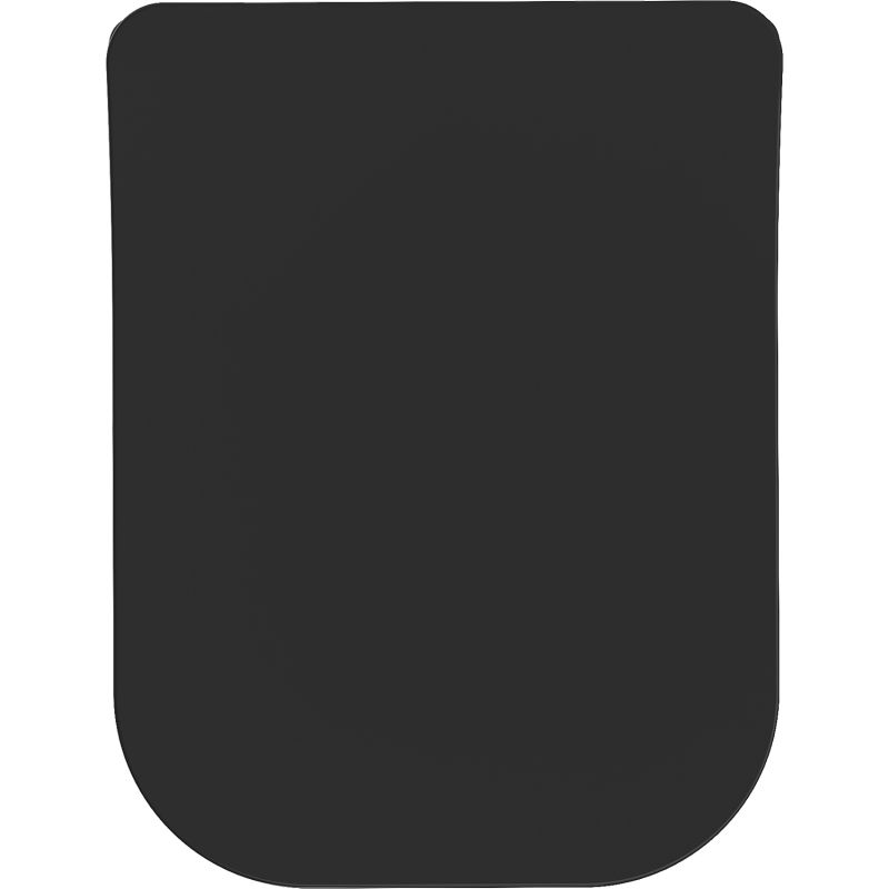 Mexen Teo abattant à descente lente slim, duroplast, noir brillant - 39851085