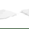 Mexen siège de toilette à fermeture lente, duroplast, Blanc - 39060100