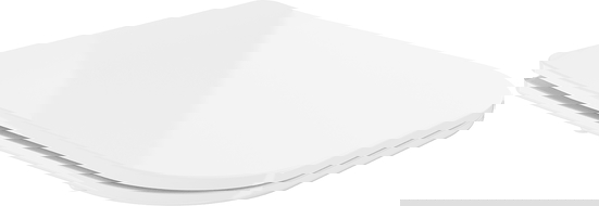 Mexen siège de toilette à fermeture lente, duroplast, Blanc - 39060100