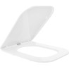 Mexen abattant à descente lente slim, duroplast, blanc brillant - 39060100
