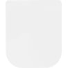 Mexen siège de toilette à fermeture lente, duroplast, Blanc - 39060100