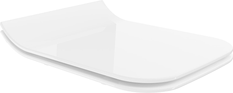 Mexen abattant à descente lente slim, duroplast, blanc brillant - 39080100