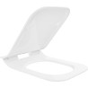 Mexen abattant à descente lente slim, duroplast, blanc brillant - 39080100