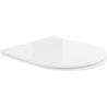 Mexen abattant à descente progressive slim, duroplast, blanc brillant - 39040100