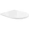 Mexen siège de toilette à descente lente slim, duroplast, blanc brillant - 39040100