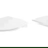 Mexen siège de toilette à fermeture lente, duroplast, Blanc - 39040100