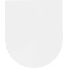 Mexen abattant à descente progressive slim, duroplast, blanc brillant - 39040100