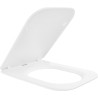 Mexen abattant à descente amortie slim, duroplast, blanc brillant - 39090100
