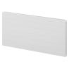 Radiateur plat Mexen Line CL11 900 x 1300 mm, connexion latérale, 1418 W, blanc - W411L-090-130-00