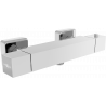 Batterie de douche thermostatique Mexen Cube, chromée - 77200-00