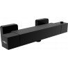 Mexen Cube robinet de douche thermostatique, noir - 77200-70