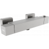 Mexen Cube robinet de douche thermostatique, graphite - 77200-66