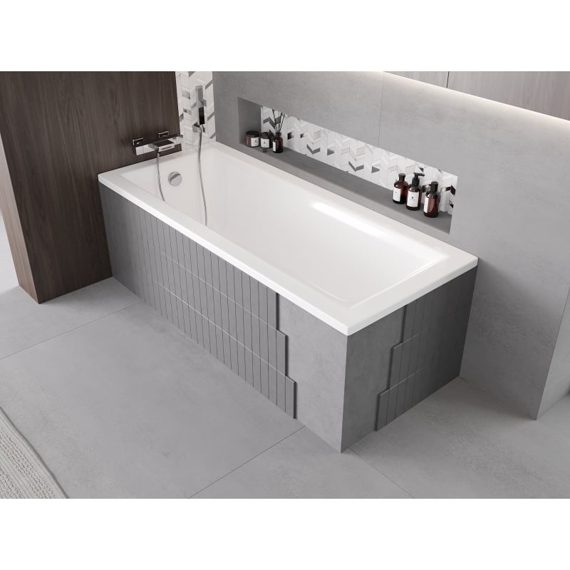 Mexen X-ST cadre en polystyrène pour baignoire rectangulaire 120-150 x 70-90 cm, blanc - 55020-00