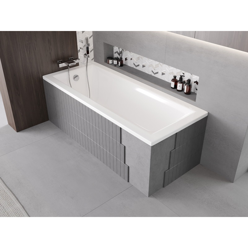 Mexen X-ST boîtier en polystyrène pour baignoire rectangulaire 160-190 x 70-90 cm, blanche - 55021-00