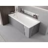 Mexen X-ST boîtier en polystyrène pour baignoire rectangulaire 160-190 x 70-90 cm, blanche - 55021-00
