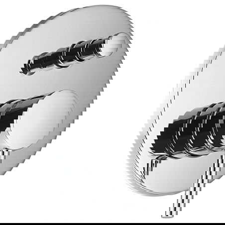 Mexen Lua robinet de baignoire pour installation encastrée, Chrome - 72835-00