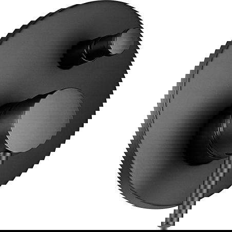 Mexen Lua robinet de baignoire pour installation encastrée, Noir - 72835-70