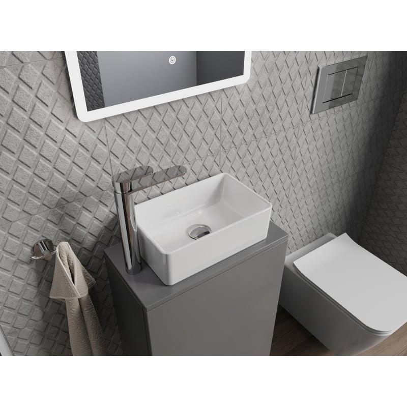 Mexen Nadia lavabo à poser 36 x 23 cm, blanc - 21613600