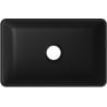 Mexen Nadia lavabo posable 36 x 23 cm, noir mat - 21613685