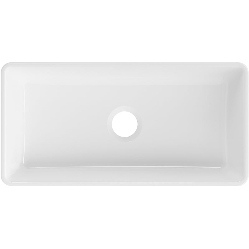 Mexen Nadia lavabo à poser 46 x 23 cm, blanc - 21614600