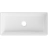 Mexen Nadia lavabo de comptoir 46 x 23 cm, Blanc - 21614600