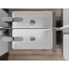 Mexen Nadia lavabo de comptoir 46 x 23 cm, Blanc - 21614600