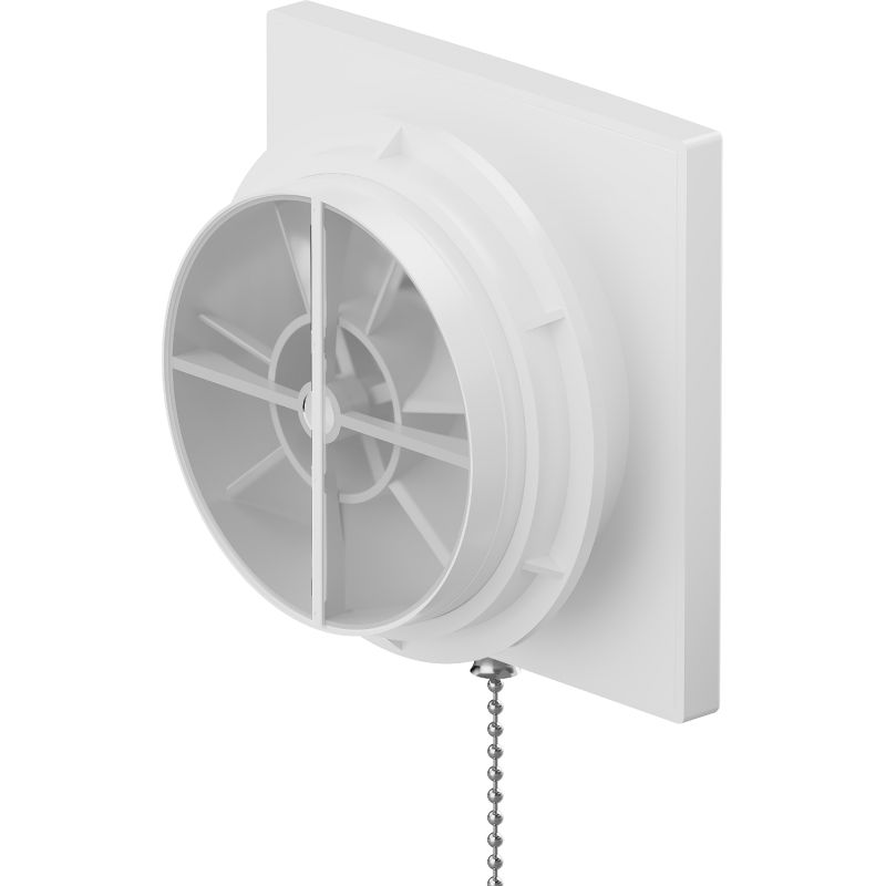 Mexen DXS 150 ventilateur de salle de bain, interrupteur à tirette, blanc - W9603-150K-00