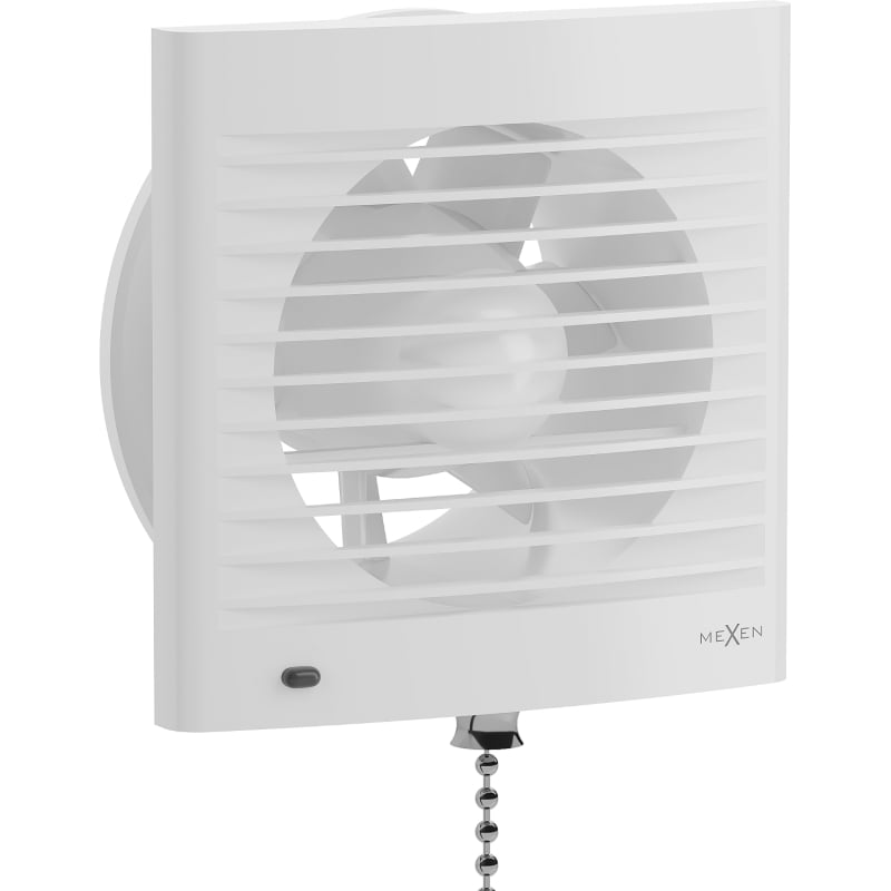 Mexen EXS 120 ventilateur de salle de bain, interrupteur à corde, blanc - W9604-125K-00