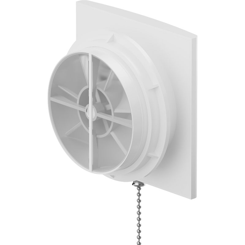 Mexen EXS 150 ventilateur de salle de bains, interrupteur à tirette, blanc - W9604-150K-00