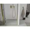 Mexen Lima portes de douche pliantes 70 cm, transparentes, dorées - 856-070-000-50-00