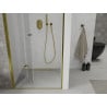 Mexen Lima portes de douche pliantes 70 cm, transparentes, dorées - 856-070-000-50-00