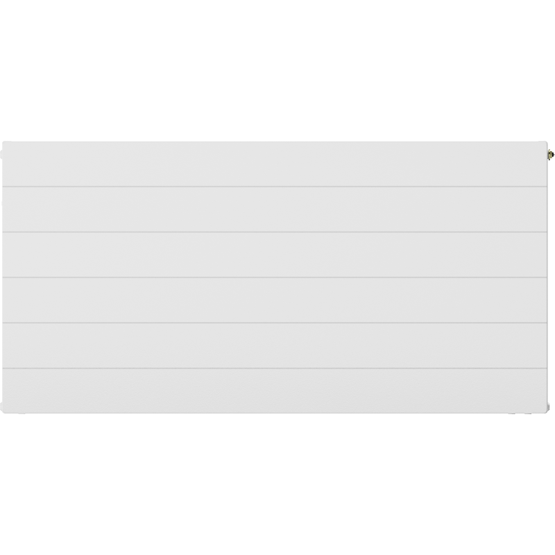 Mexen Line CVL11 radiateur plat 400 x 1000 mm, raccordement par le bas, 555 W, blanc - W611L-040-100-00