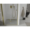 Mexen Lima portes de douche pliables 80 cm, transparentes, dorées - 856-080-000-50-00