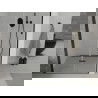 Mexen Lima porte de douche pliante 80 cm, transparent, noir - 856-080-000-70-00