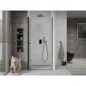 Mexen Lima porte de douche pliable 80 cm, transparent, noir - 856-080-000-70-00
