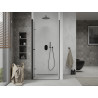 Mexen Lima portes de douche pliantes 80 cm, transparent, noir - 856-080-000-70-00