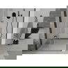 Mexen Lima porte de douche pliante 100 cm, transparent, noir - 856-100-000-70-00
