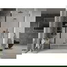 Mexen Lima portes de douche pliantes 120 cm, transparentes, noires - 856-120-000-70-00